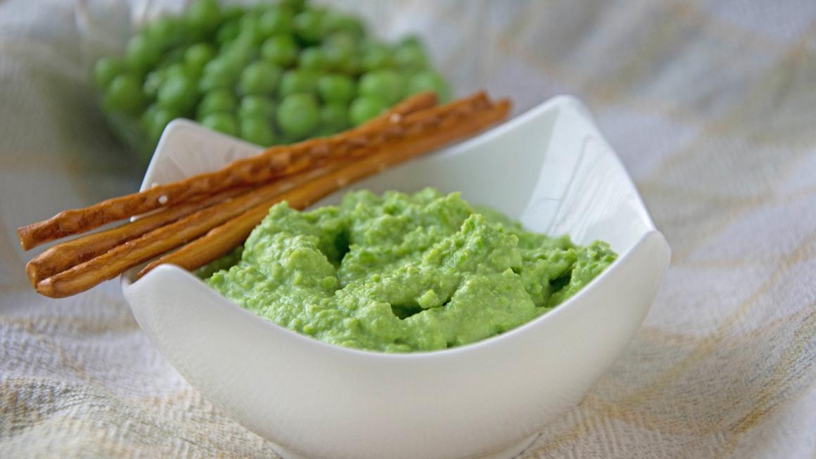 Erbsen-Minze-Sauce - Rezept