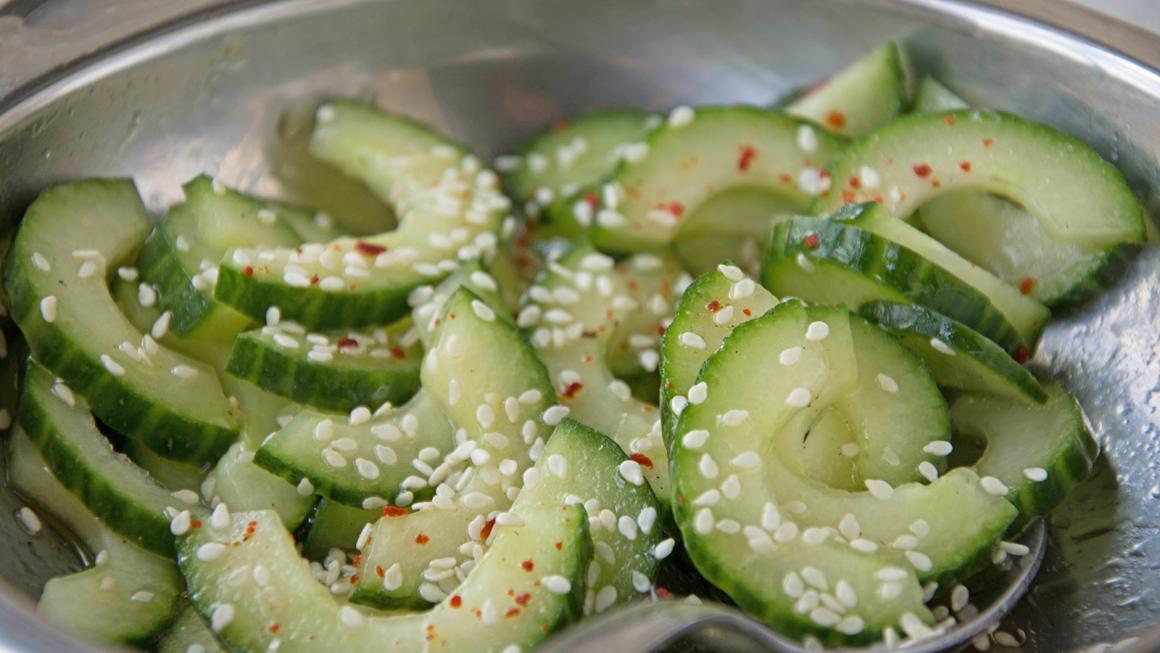 Gurkensalat nach koreanischer Art