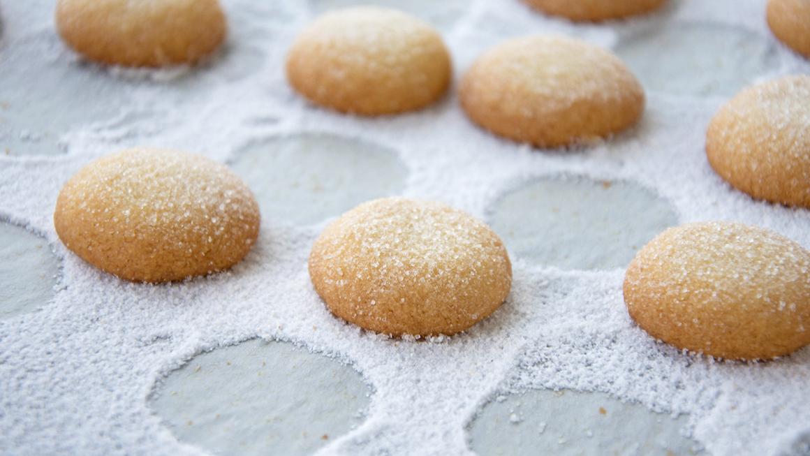 Marzipan-Guetzli