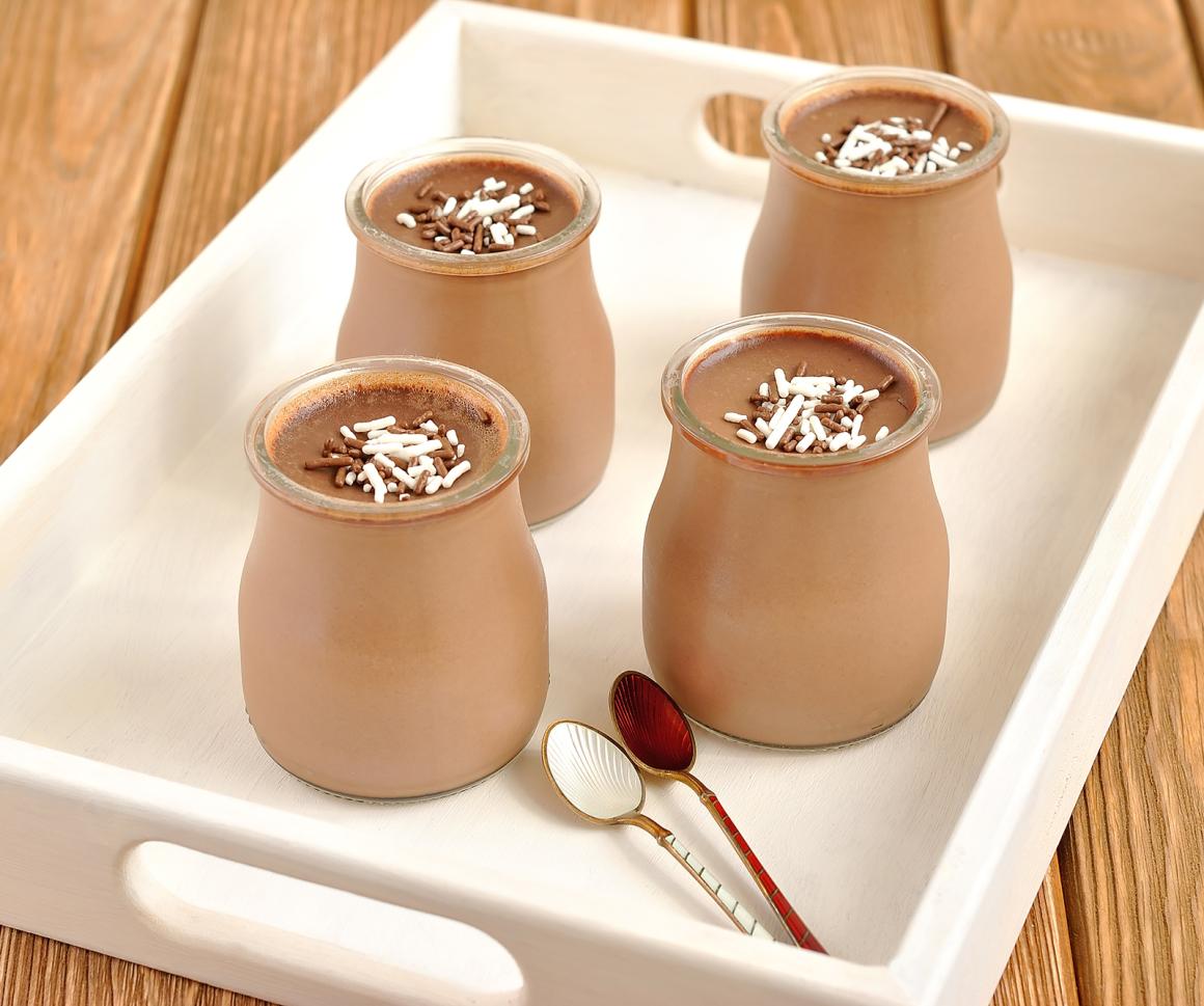 Stevia-Schokoladenjoghurt