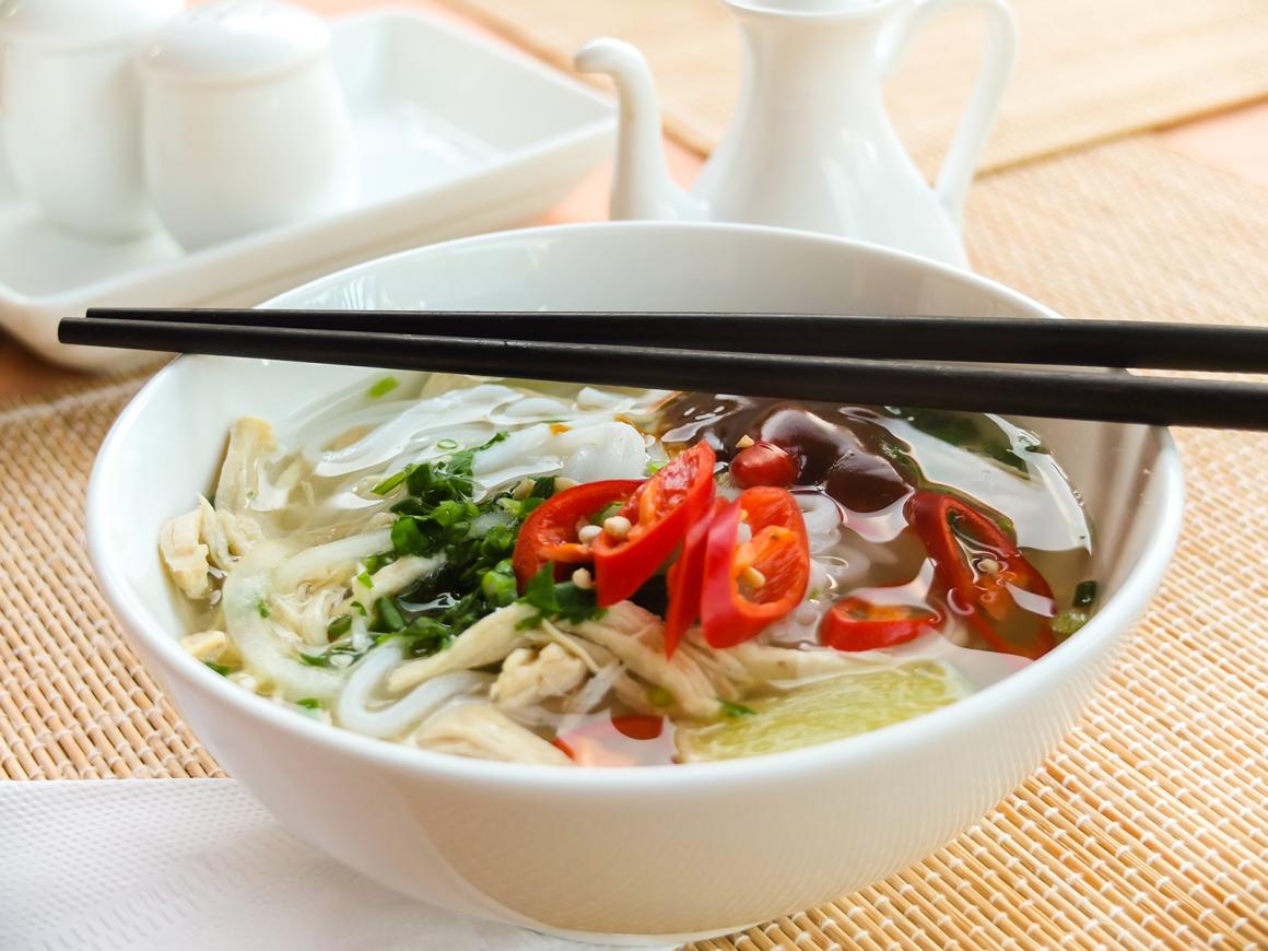 Frühlingssuppe Asia