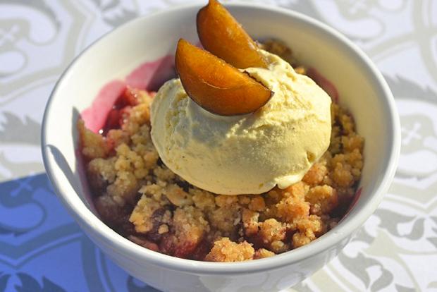 Zwetschgen Crumble