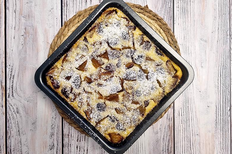 Zwetschgen Pudding