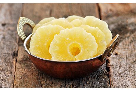 Kandierte Ananas
