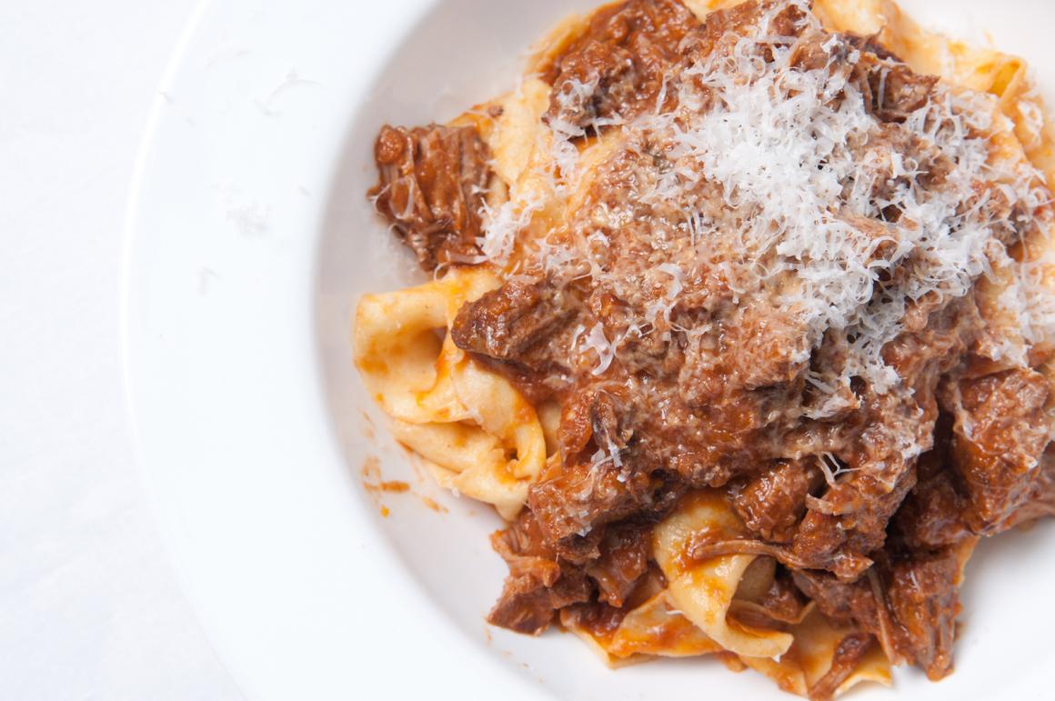 Lammragout mit Tomaten