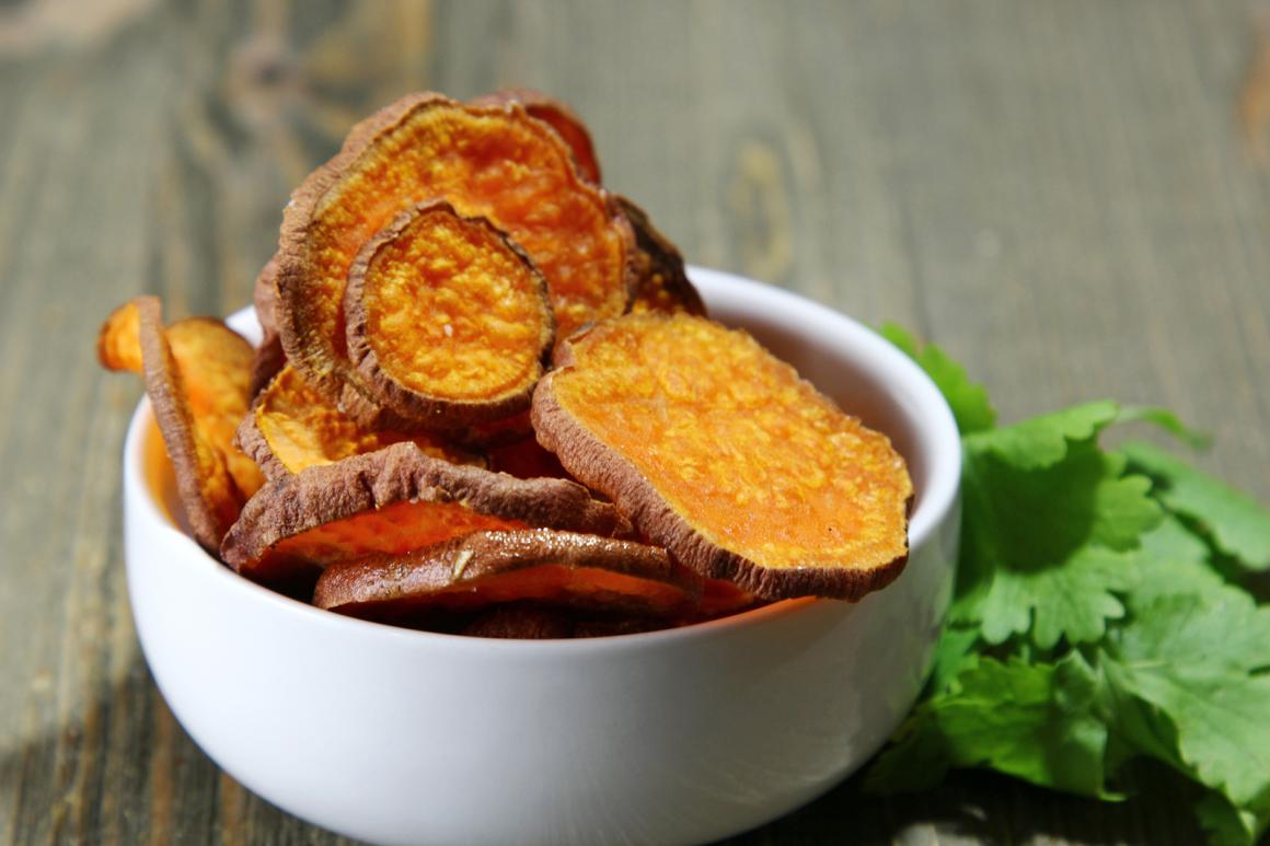 Süsskartoffel-Chips