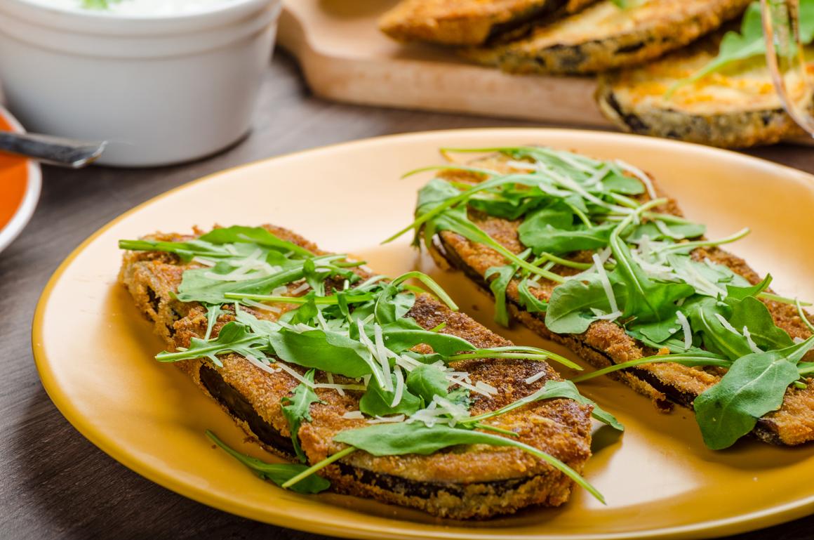 Auberginen Piccata