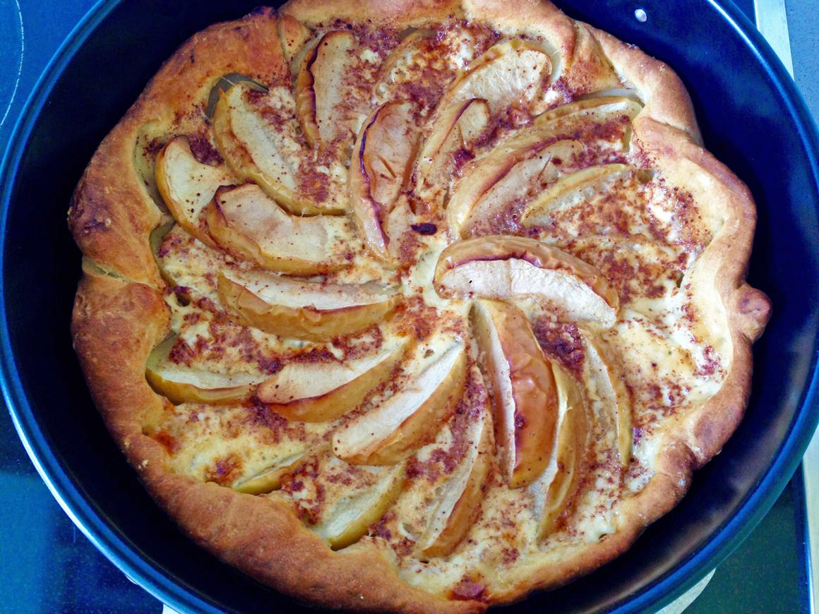 Apfelquiche