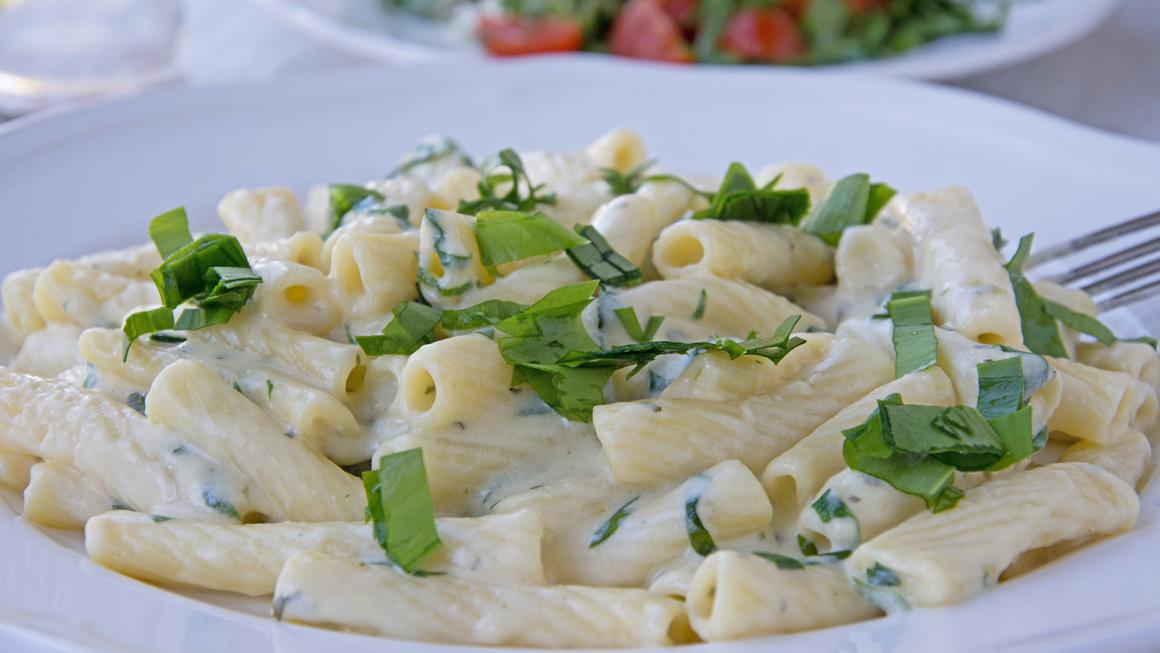 Bärlauch-Käse-Sauce - Rezept