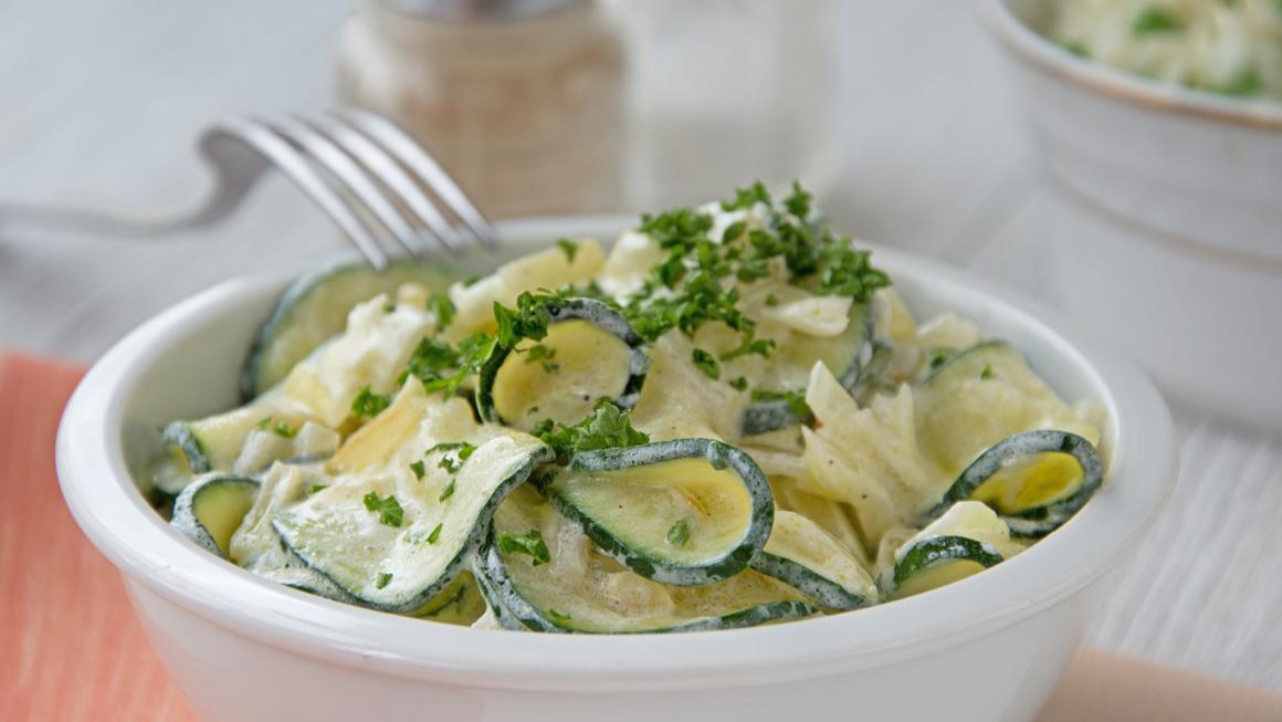 Zucchetti-Joghurt-Salat