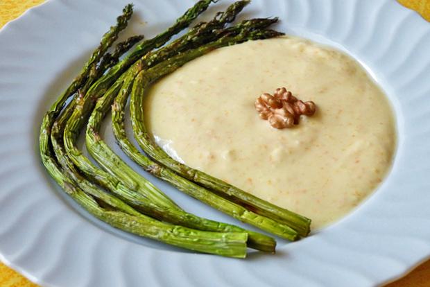 Spargel aus dem Ofen
