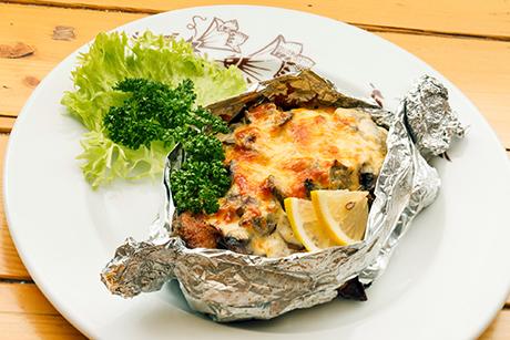 Raclette-mit-Räucherfisch