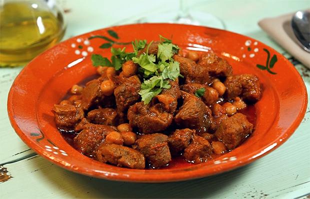 Feuriger Lammfleisch Eintopf