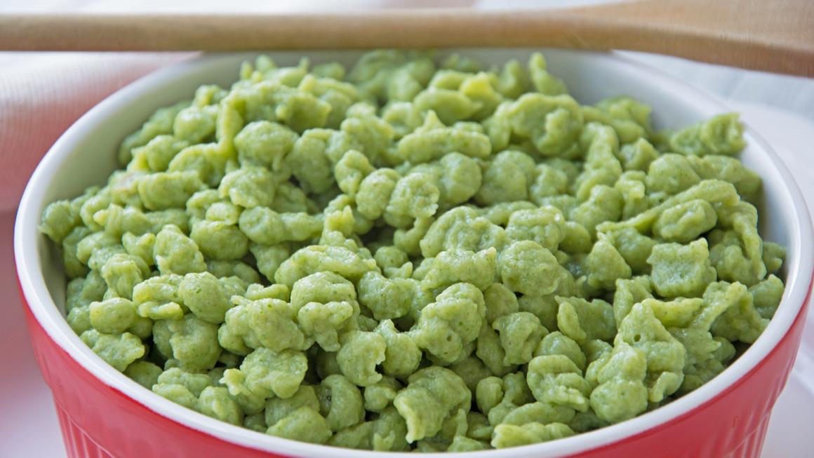 Spinatspätzli