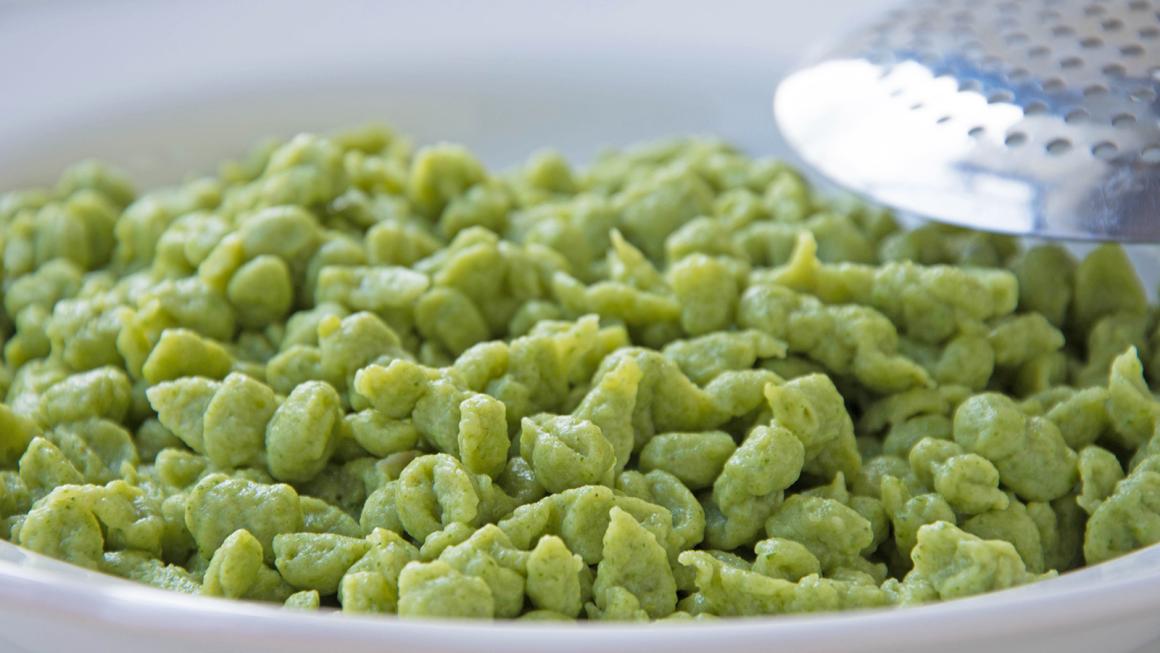 Spinatspätzli