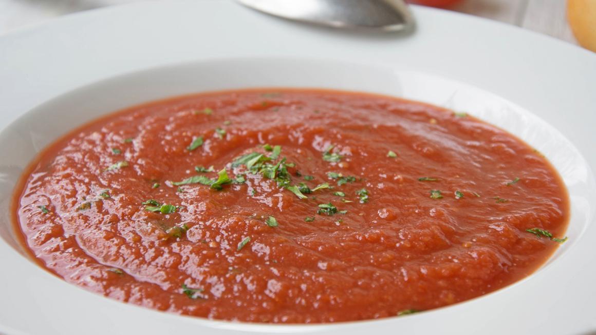 Tomaten-Orangen-Suppe