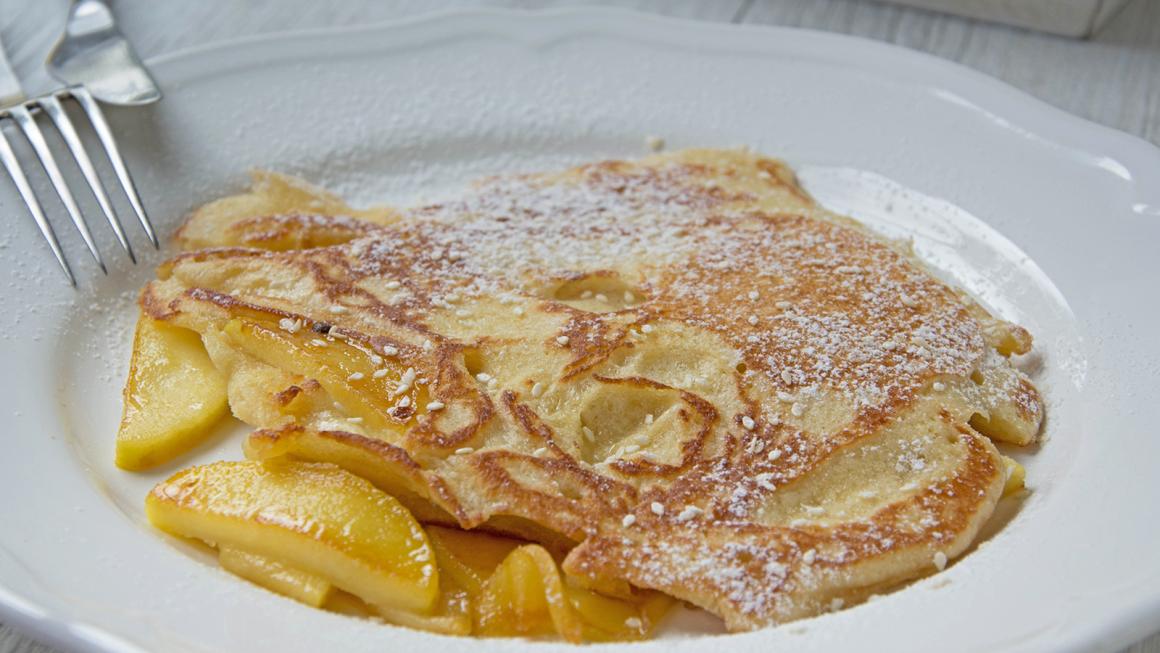 Apfel-Pancake