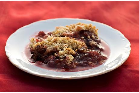 Pflaumenkonfitüre mit Krokant