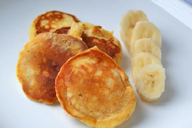 Bananen-Pancakes