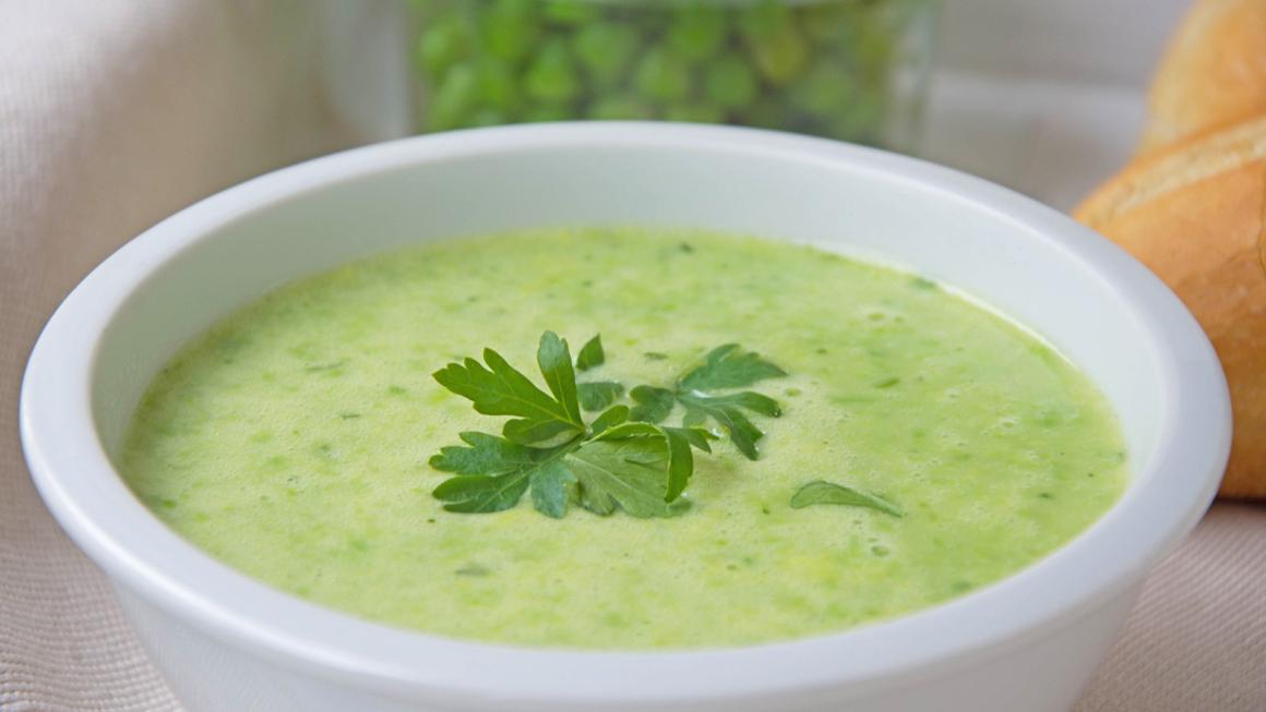 Erbsen-Kräutersuppe - Rezept