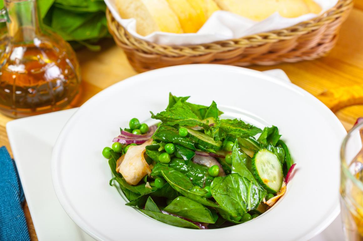 Spinatsalat