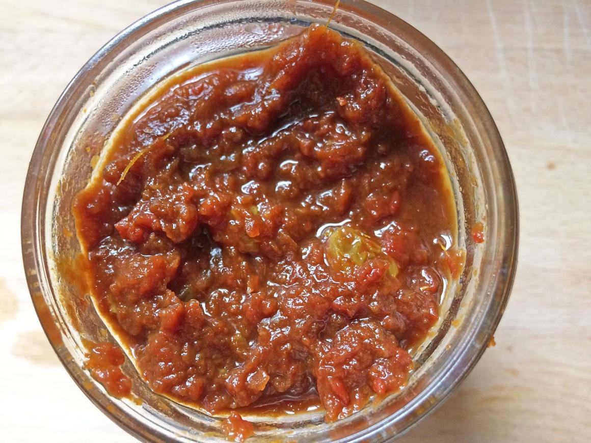 Tomatenchutney pikant
