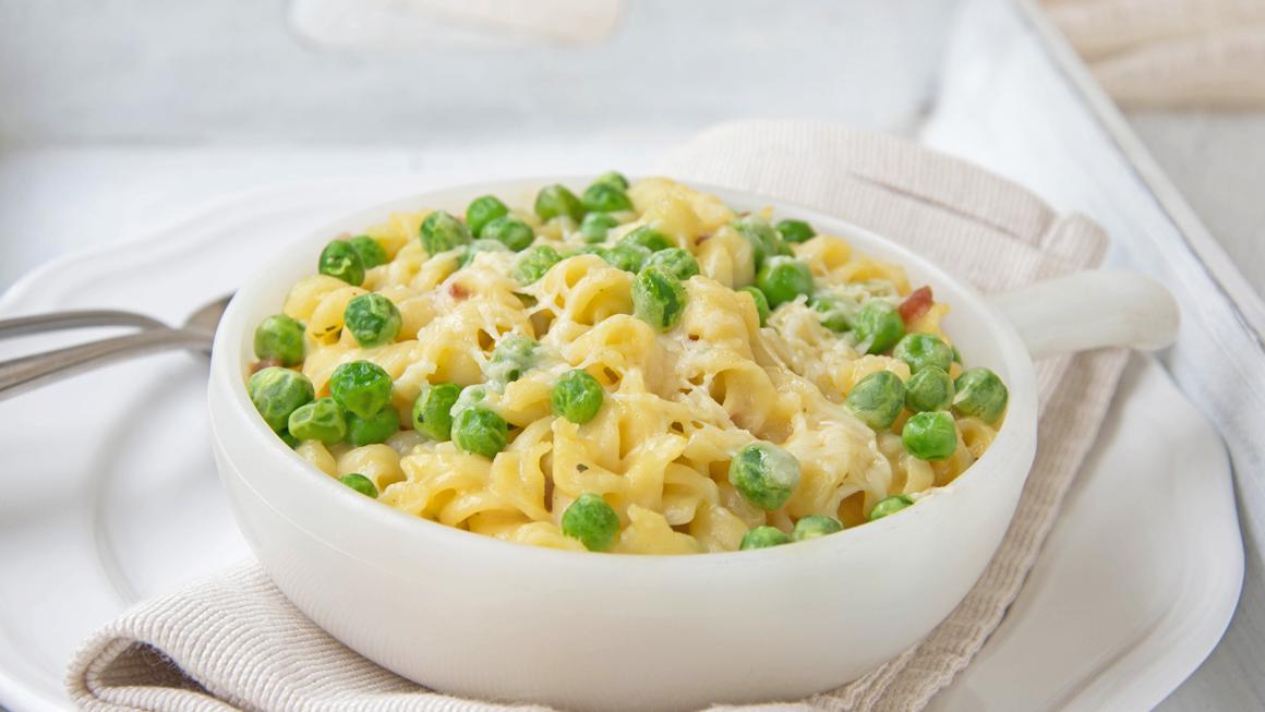 Schnelles Nudelgratin