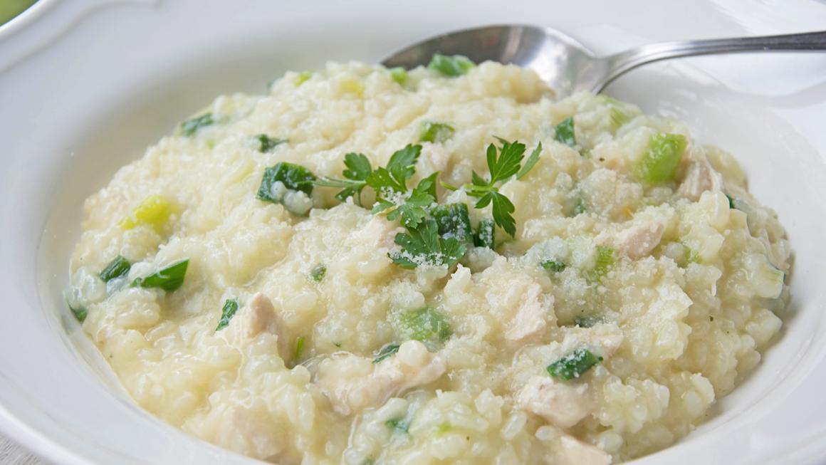 Risotto mit Limetten-Trute