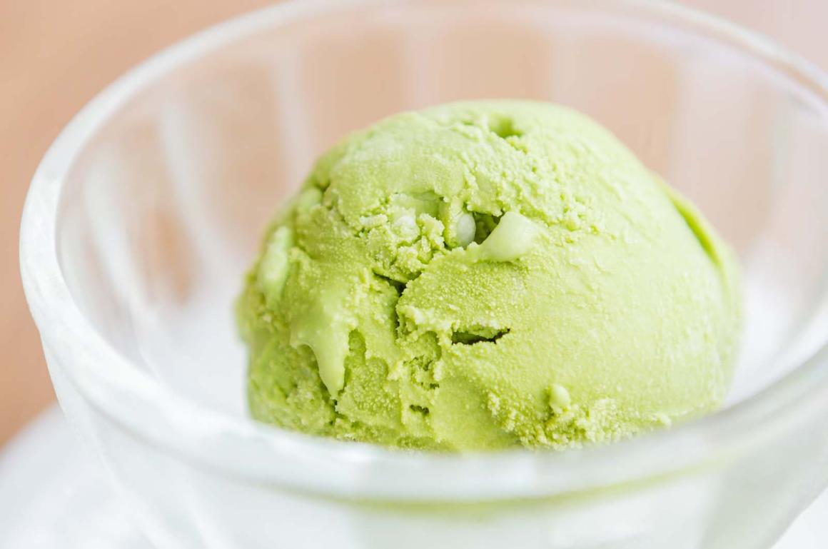 Bananen-Matcha-Glacé