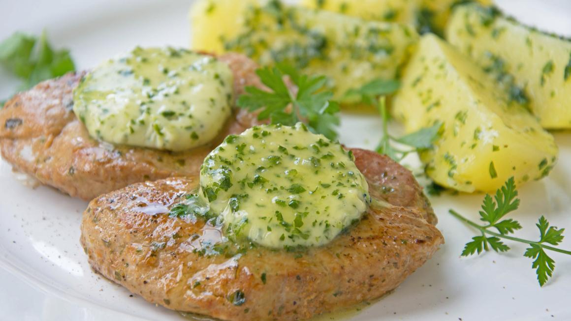 Rezente Kräuterbutter