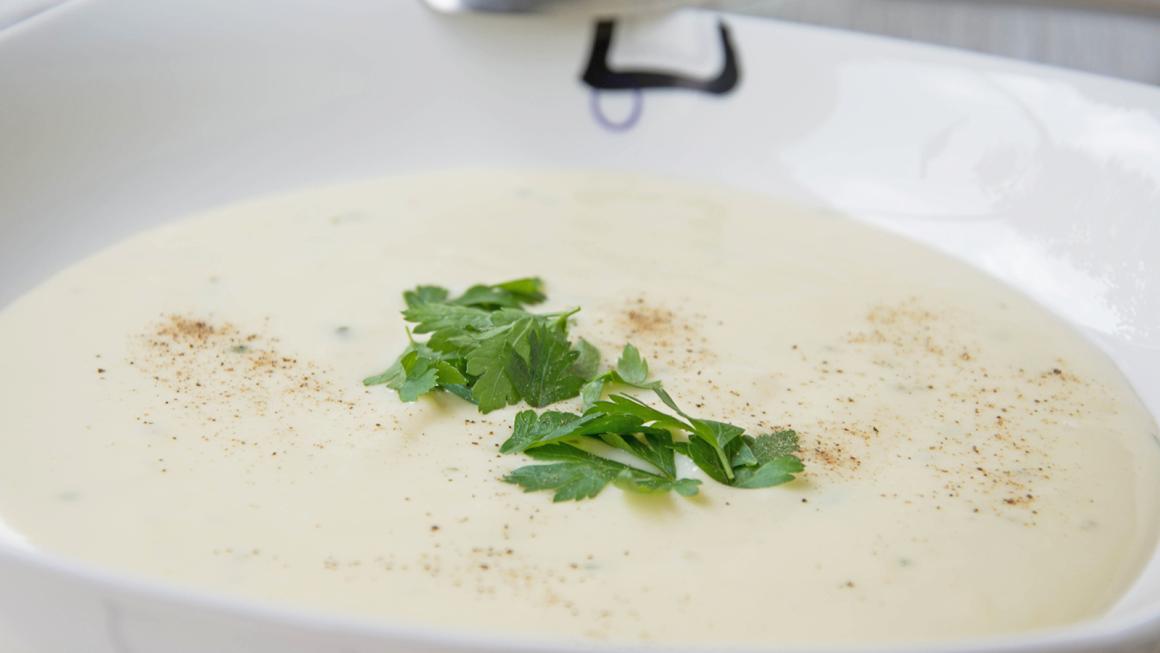 Sellerie-Rahm-Suppe