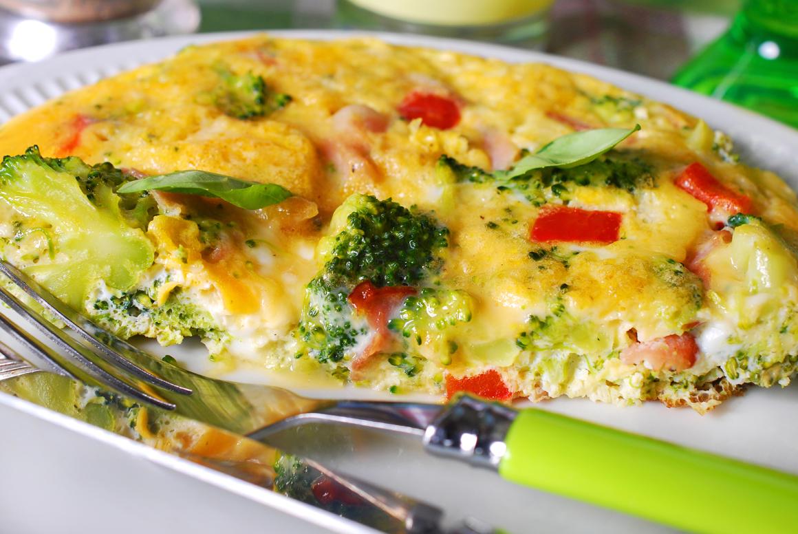 Eierkuchen nach Paleo mit Gemüse