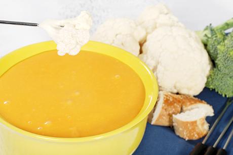 Winterliches Gemüse Fondue