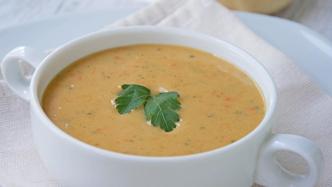 Rüeblicreme-Curry-Suppe