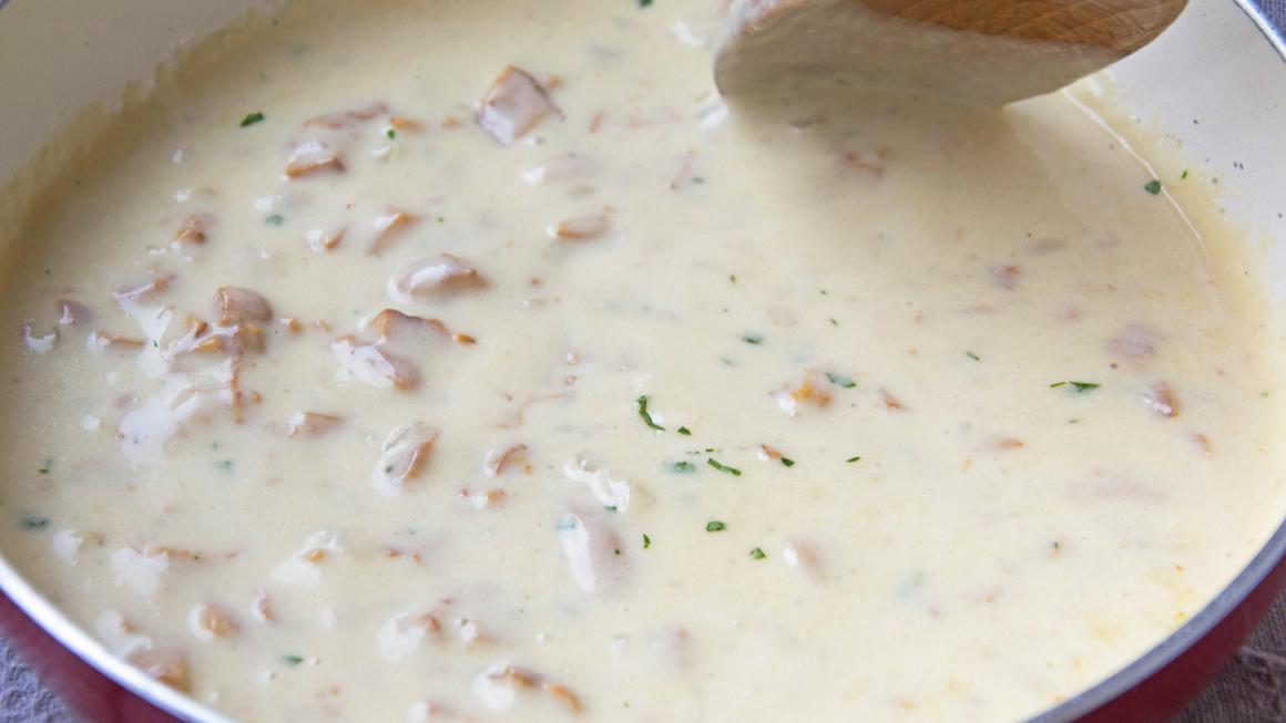 Pfifferling-Cremesuppe