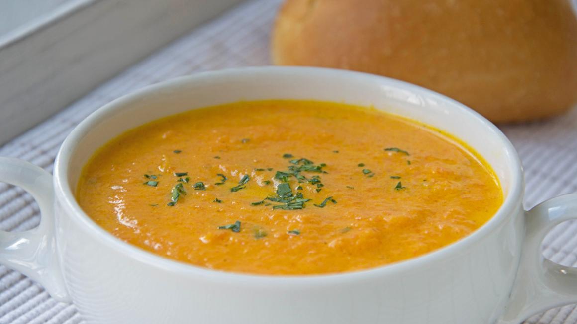 Süsskartoffel-Kokos-Suppe