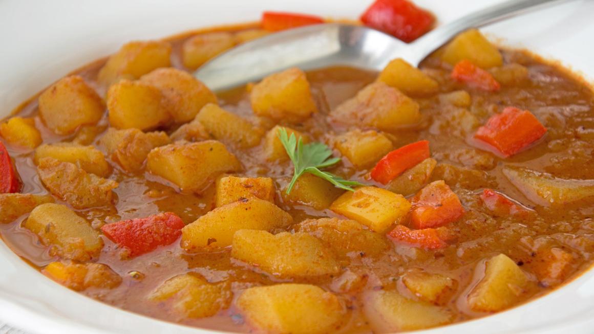 Vegetarisches Gulasch