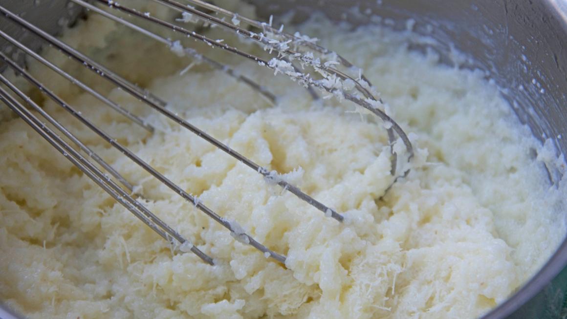 Griess-Käse-Brei