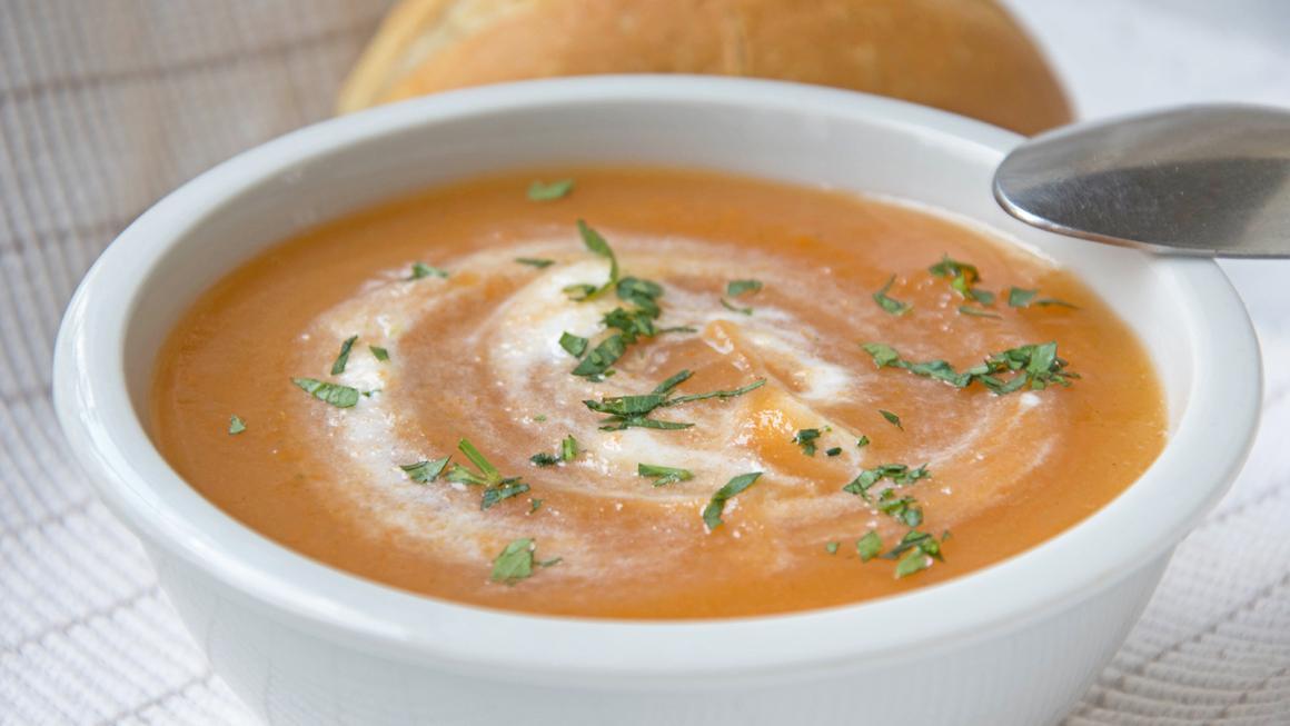 Kürbis-Prosecco-Suppe