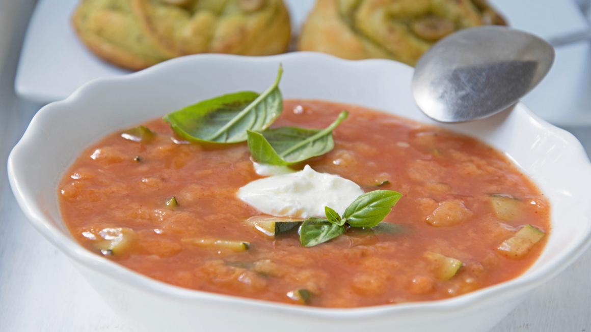 Bruschetta-Suppe