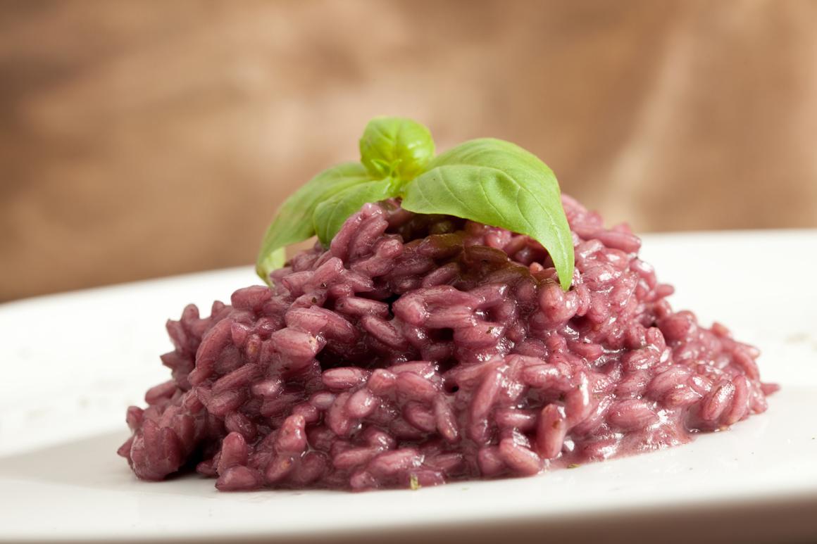 Rotweinrisotto - Rezept
