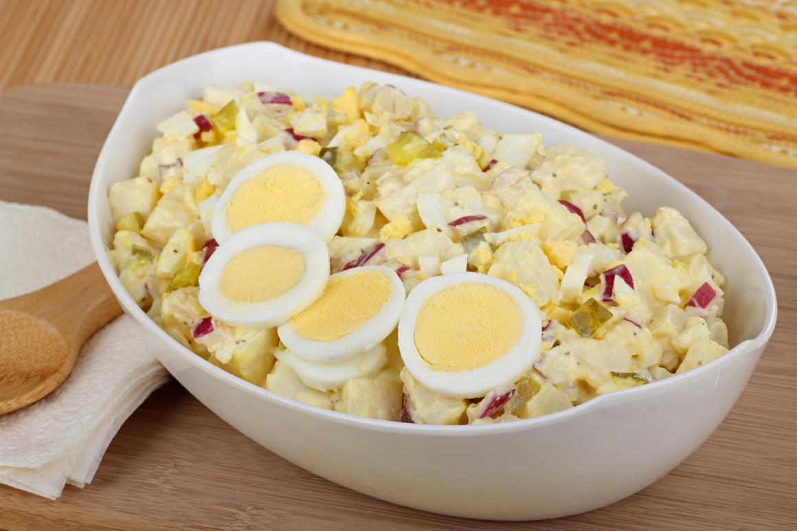 Kartoffelsalat mit Ei