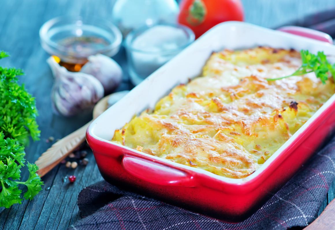 Überbackener Kohlrabi