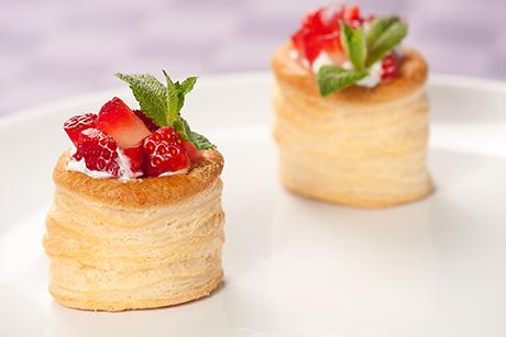 Pastetli mit Erdbeeren