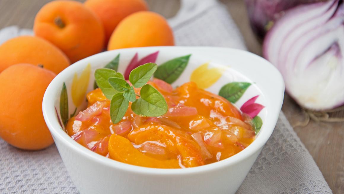 Aprikosen-Vinaigrette