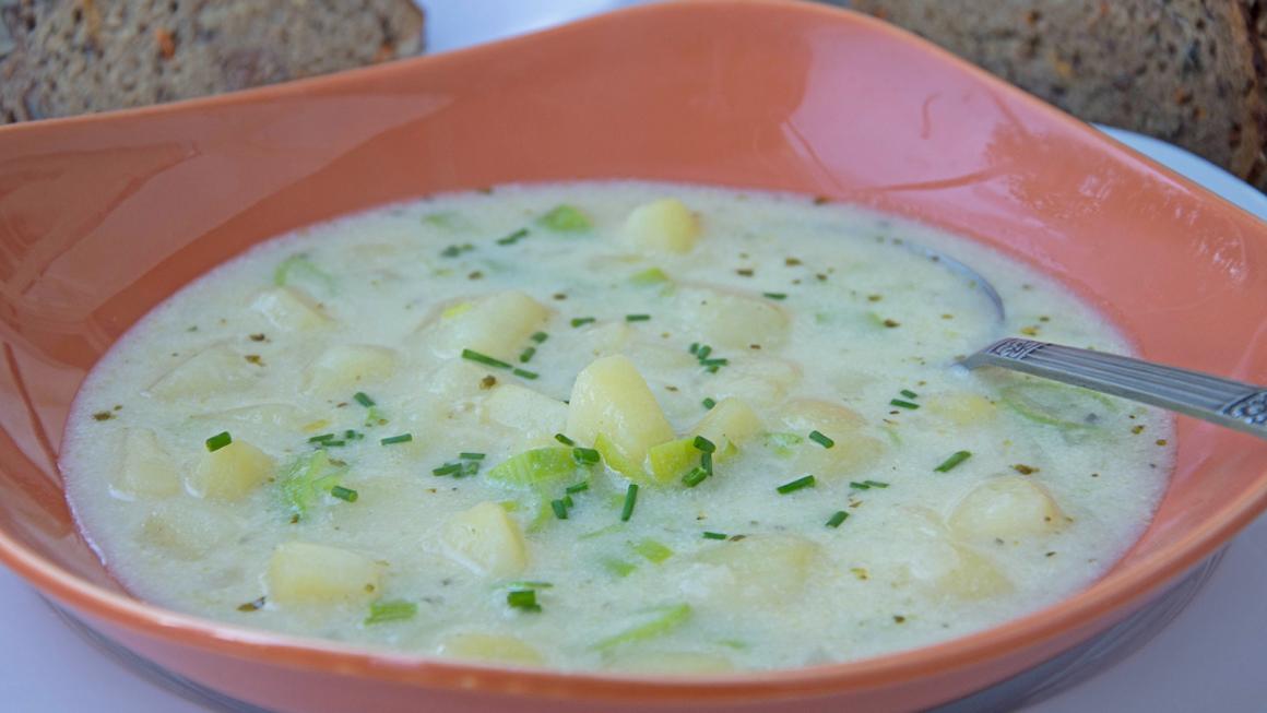 Kartoffel-Lauch-Suppe
