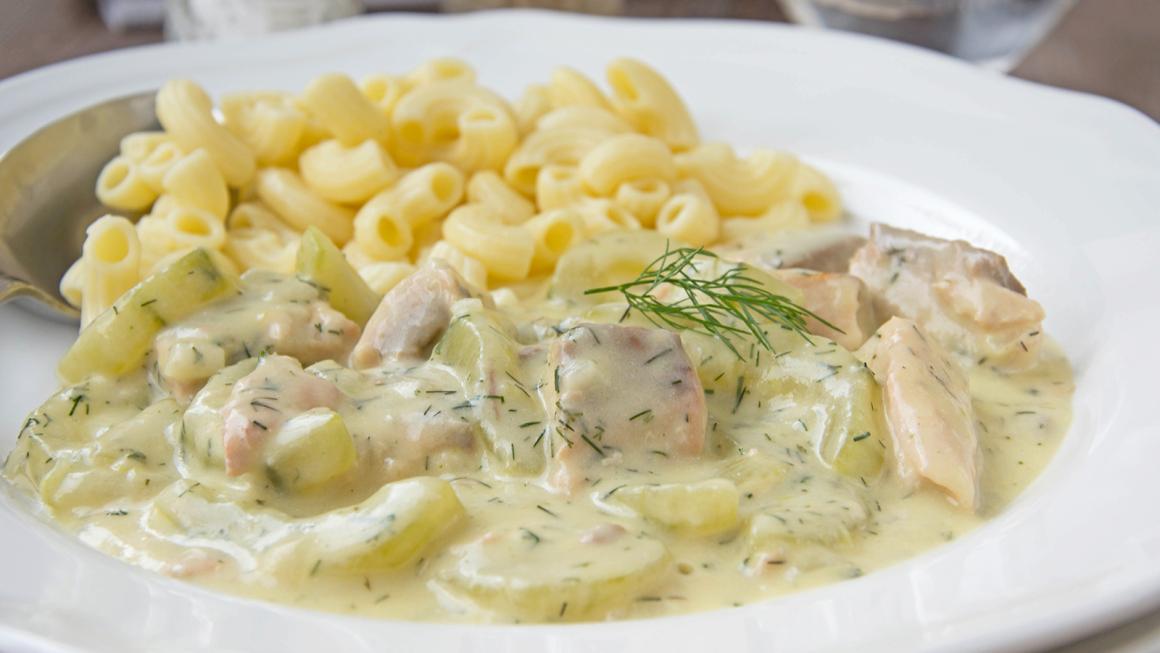 Lachsragout