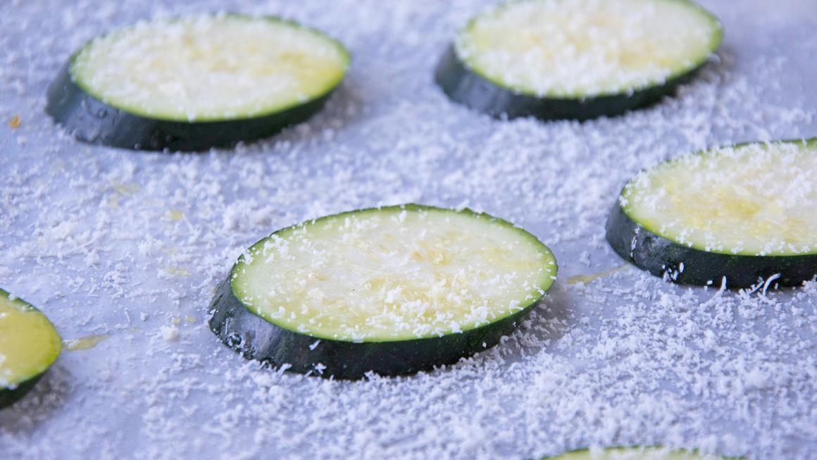 Zucchetti gebacken