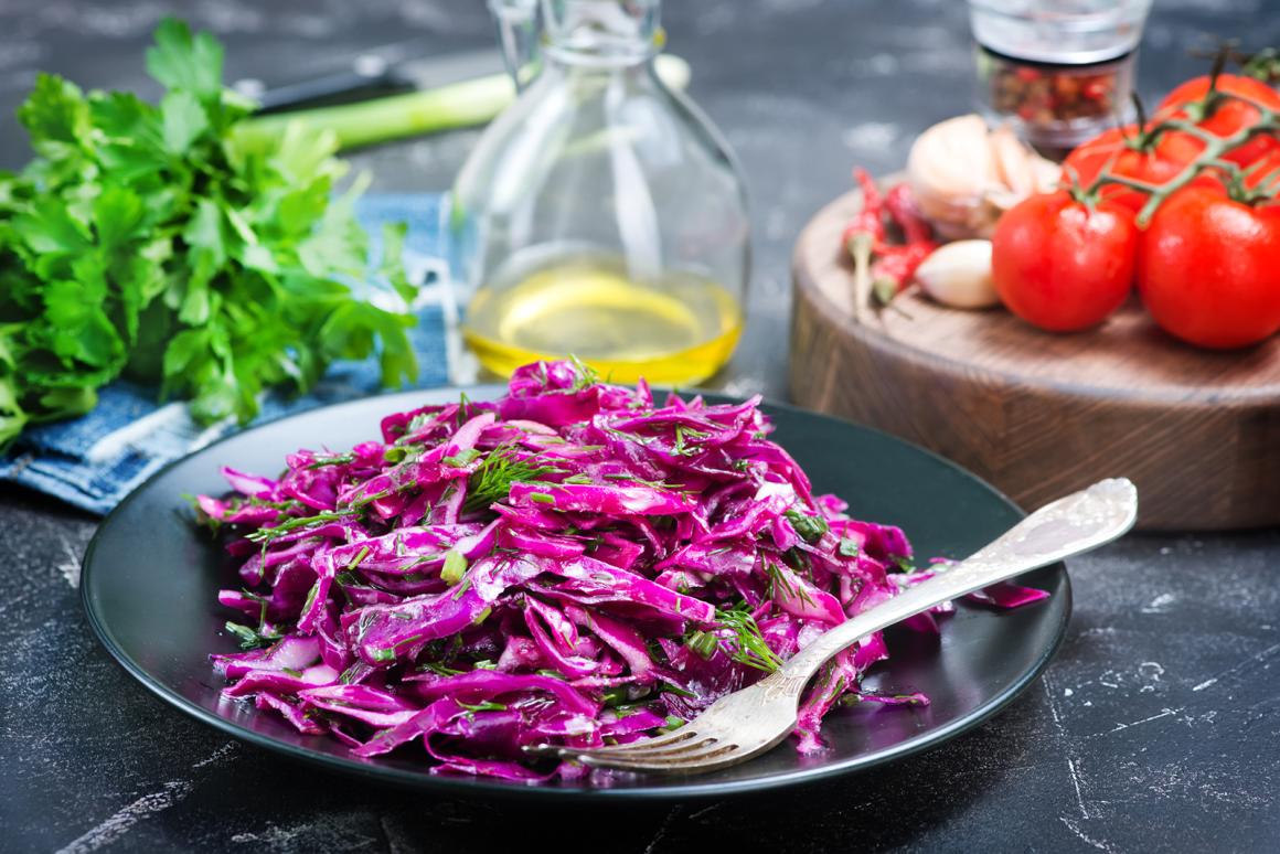 Rotkohlsalat