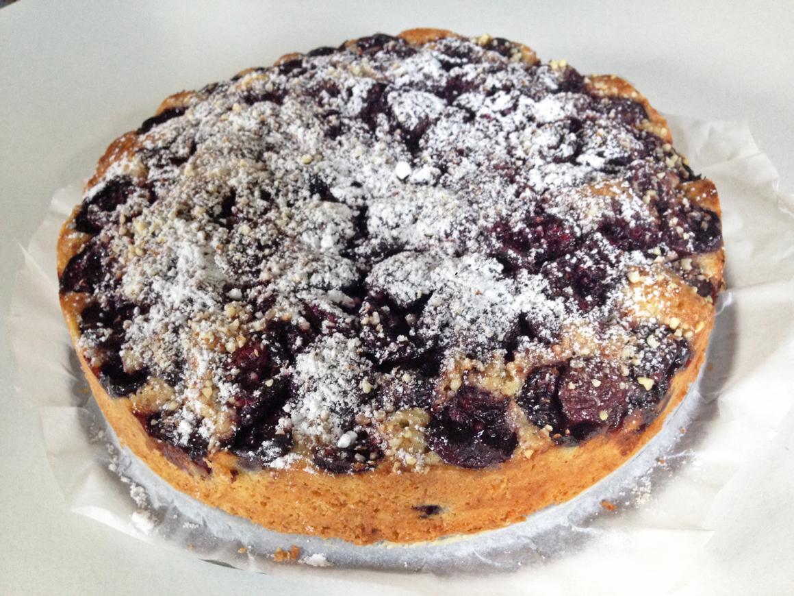 Kirsch-Mandelkuchen